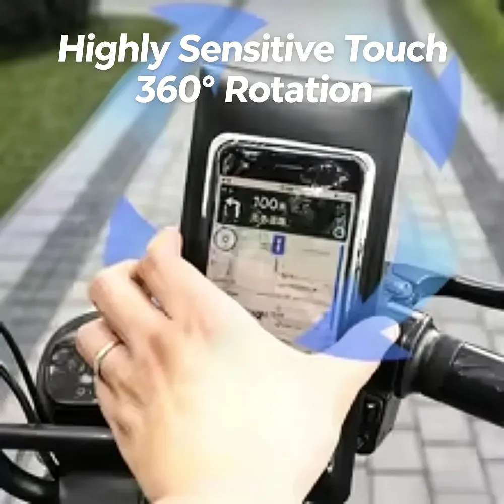 Support de téléphone vélo, finition soignée