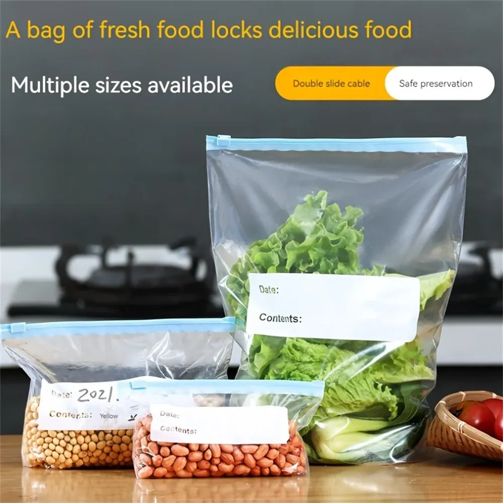 Sacs scellés de conservation des aliments
