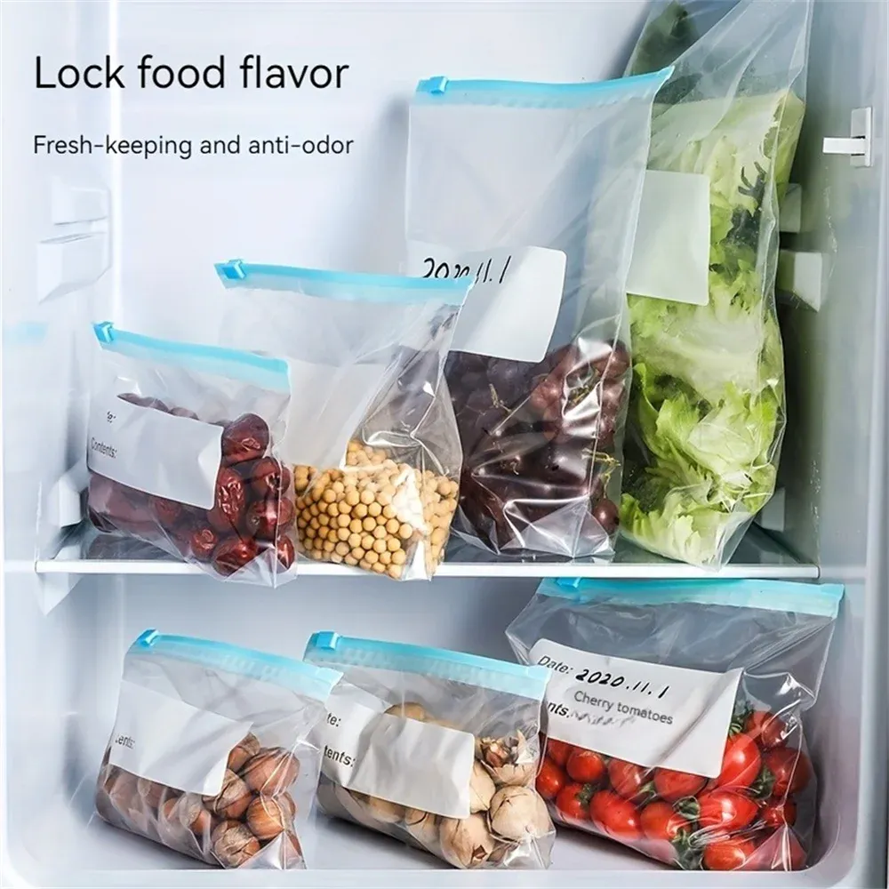 Sacs scellés de conservation des aliments