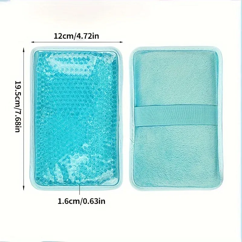 Bouillotte de gel, détail du coussin