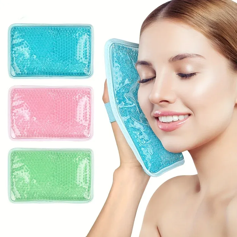 Bouillotte de gel réutilisable, vue d'ensemble