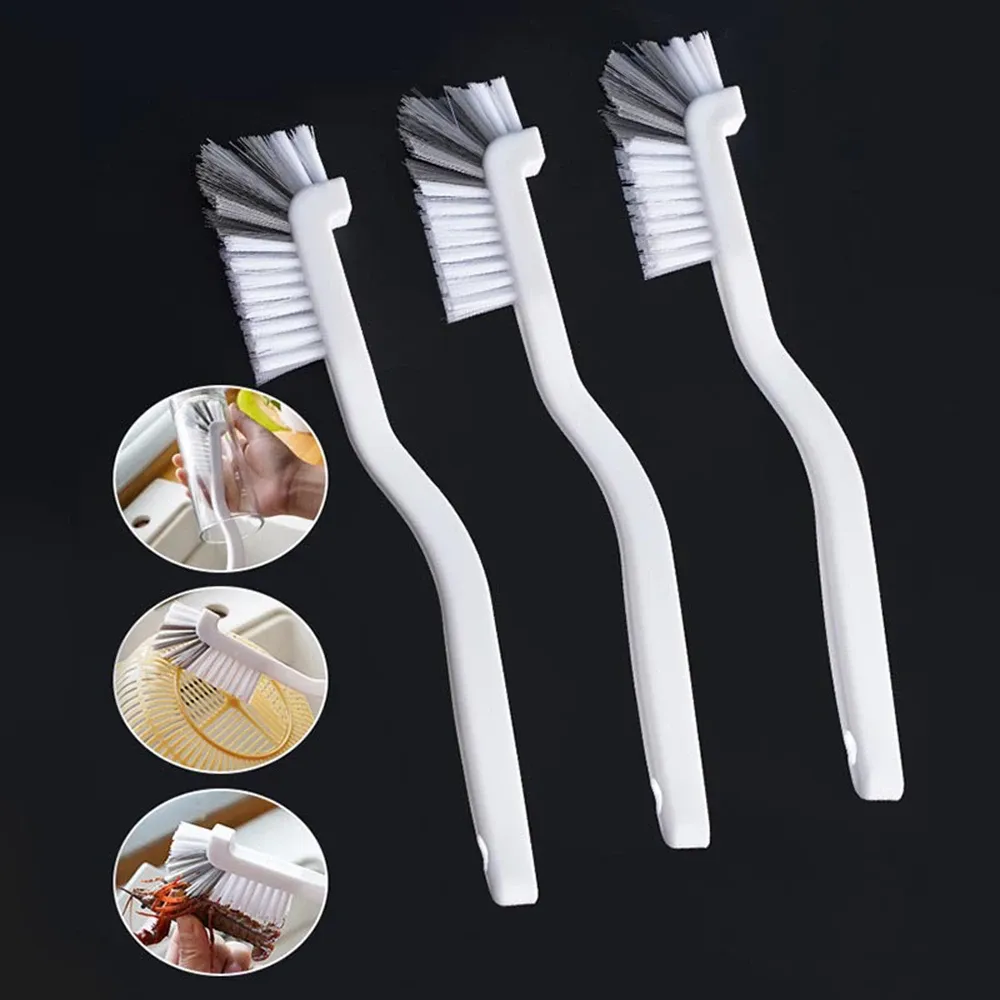 Brosses de nettoyage pour la maison : baignoire, douche, carrelage, évier, rainures et rails de fenêtre - Image 1