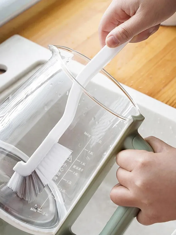 Brosse de nettoyage pour bouteilles et verres