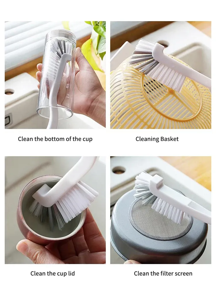 Brosse de nettoyage de cuisine en situation