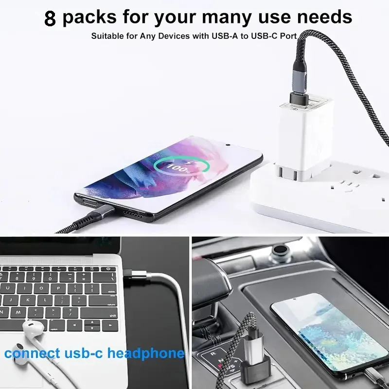 Adaptateurs USB-C dans différents usages