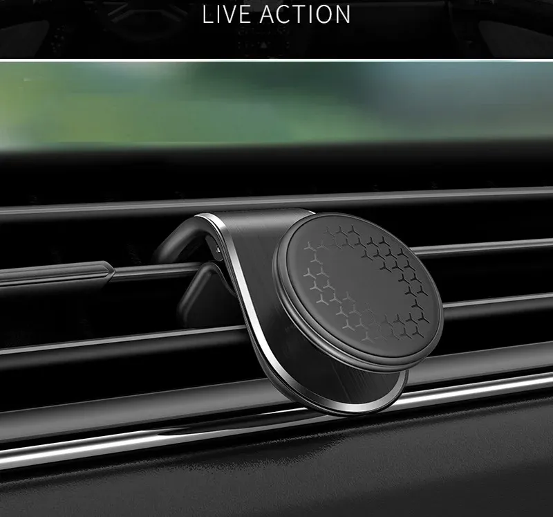 Support magnétique de téléphone pour voiture