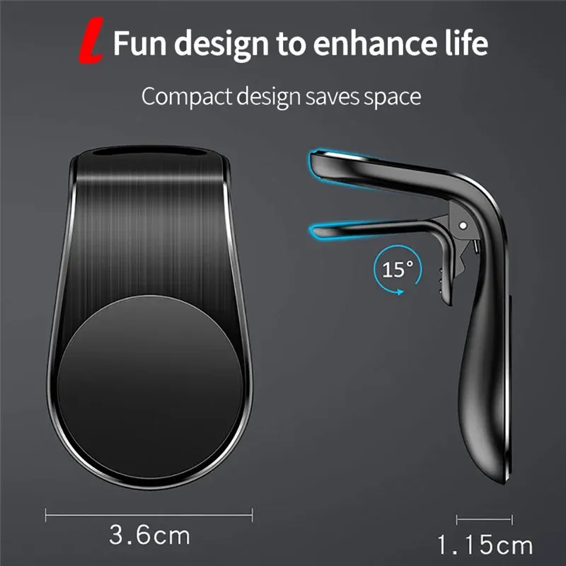 Support magnétique de téléphone pour voiture