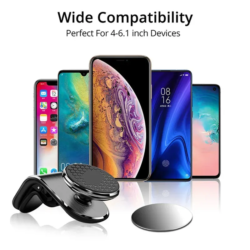 Support magnétique de téléphone pour voiture