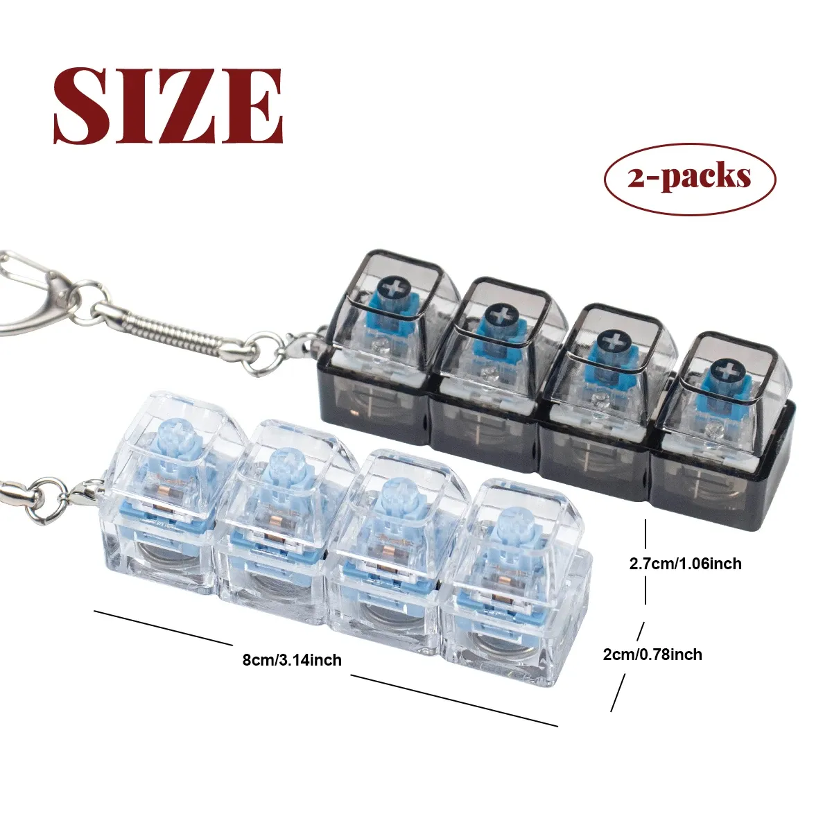 Porte-clés LED, idée cadeau