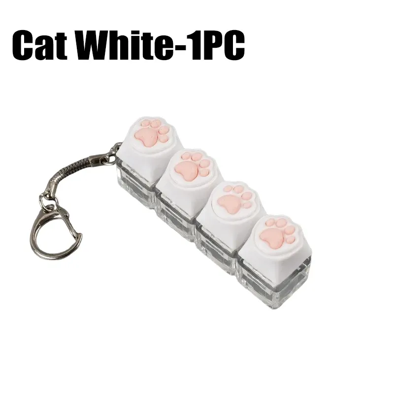 Porte-clés Clavier LED Anti-stress à Bouton Cliquable – Accessoire de Bureau Portable 11