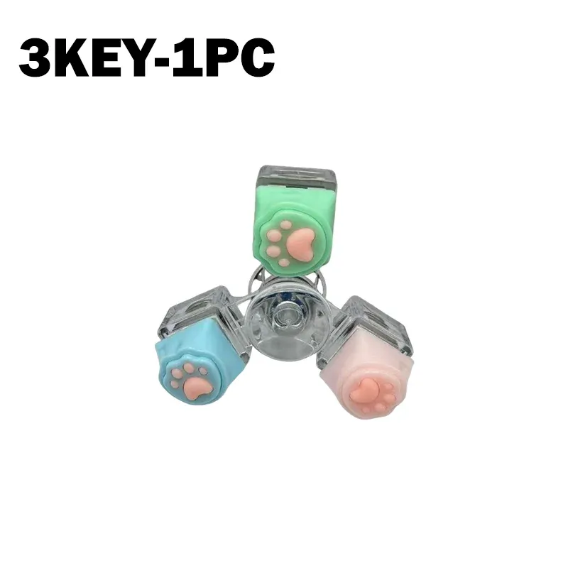 Porte-clés Clavier LED Anti-stress à Bouton Cliquable – Accessoire de Bureau Portable 23