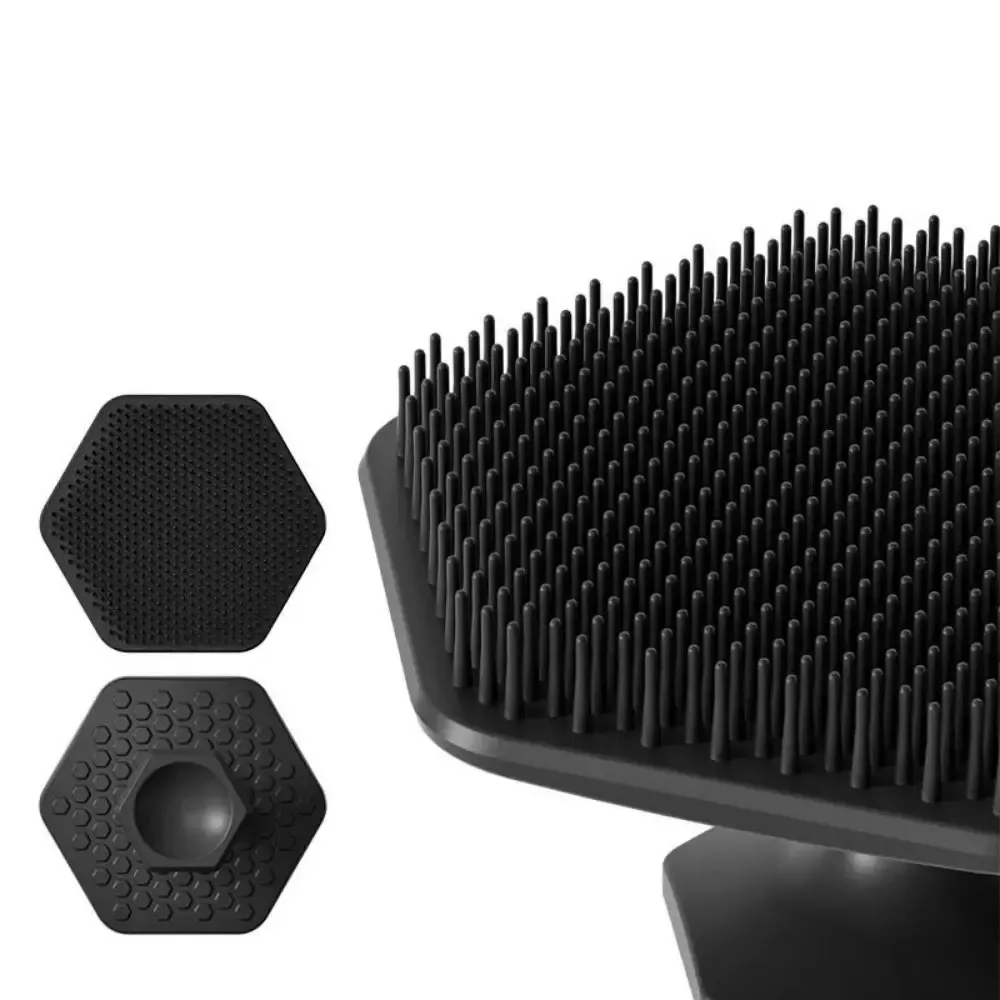 Brosse nettoyante visage en silicone Alwafore, mini brosse exfoliante pour un nettoyage en profondeur et un massage du visage 3