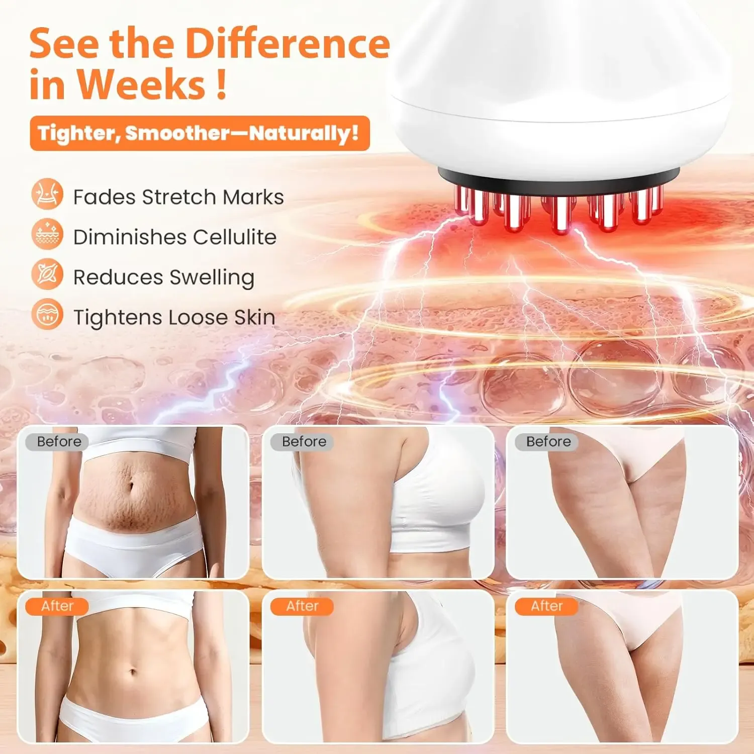 Brosse de Massage Électrique aux Méridiens pour Drainage Lymphatique, Vibrations Apaisantes 6