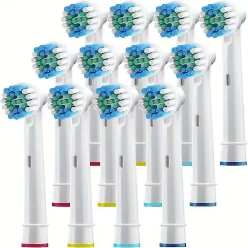 Têtes de brosse de rechange pour brosses à dents électriques Oral-B et Braun Professional, modèles 4, 12, 16 et 20, à poils souples 8