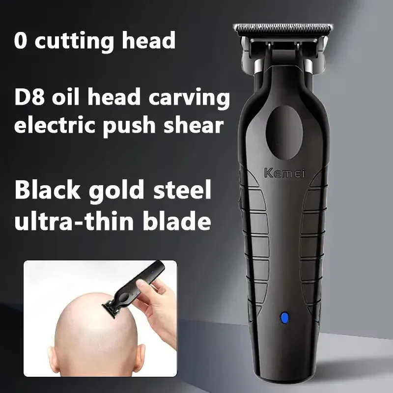 Tondeuse à cheveux professionnelle Kemei KM-2299, batterie 1200 mAh, tondeuse électrique rechargeable par USB 5