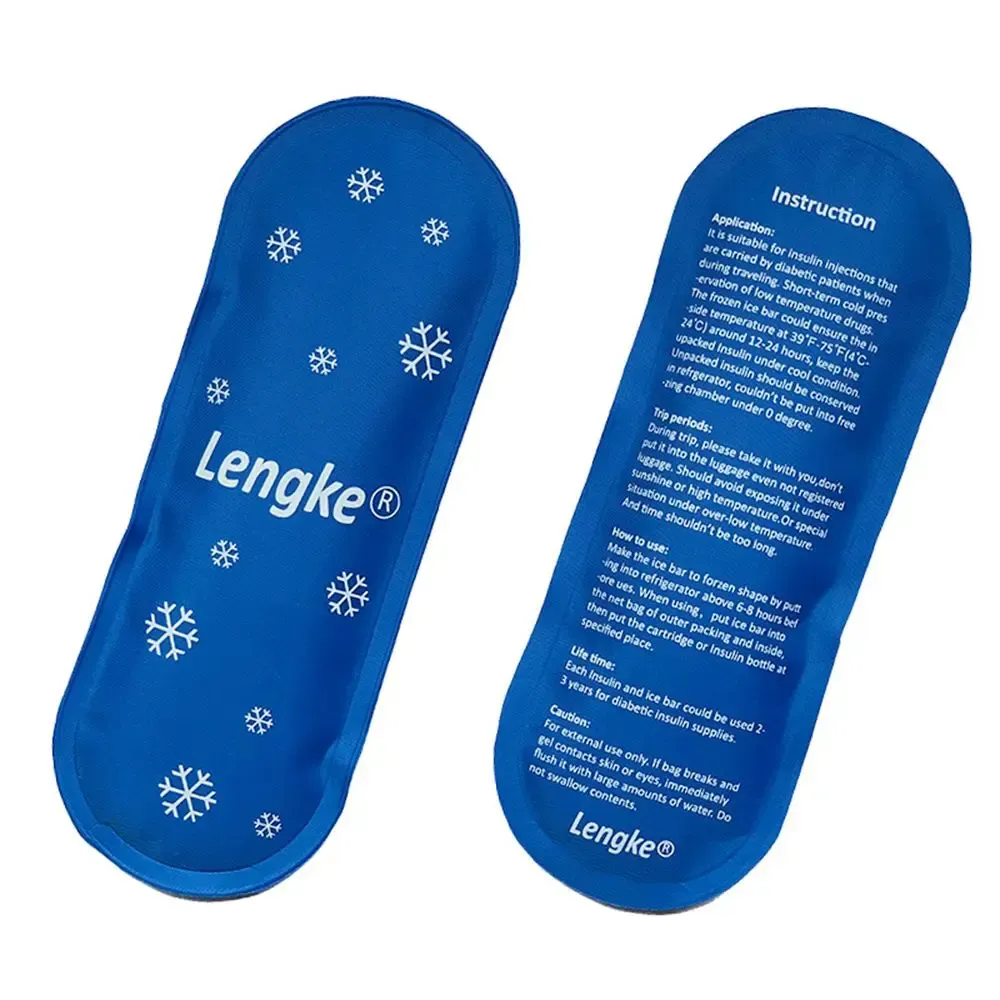 Gel réfrigérant pour médicaments, gros plan
