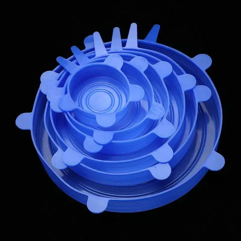 Couvercles extensibles en silicone rangement
