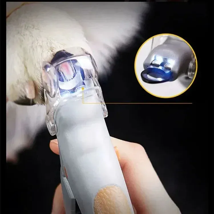 Coupe-ongles LED pour animaux de compagnie