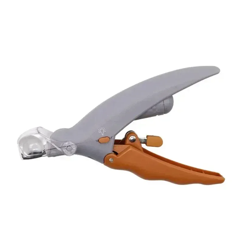 Ciseaux coupe-ongles pour chat et chien avec lumière LED, outil de coupe sûr 7