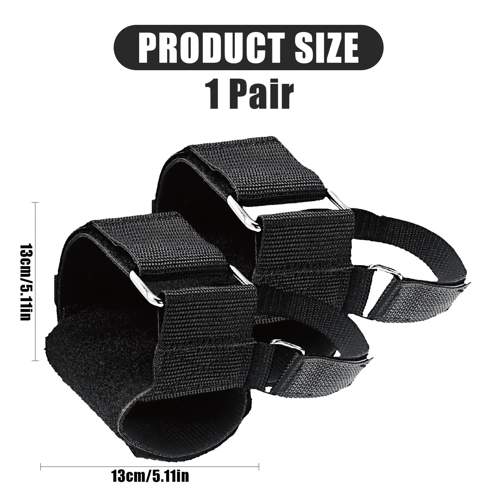 Sangle d'entraînement du tibial antérieur réglable, lestée pour la cheville (lot de 1 ou 2) 2