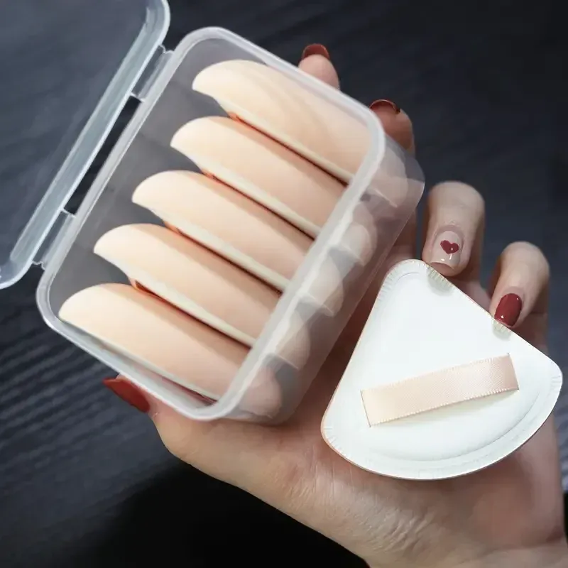 Éponges de maquillage en forme de goutte pour fond de teint, lot de 5 5