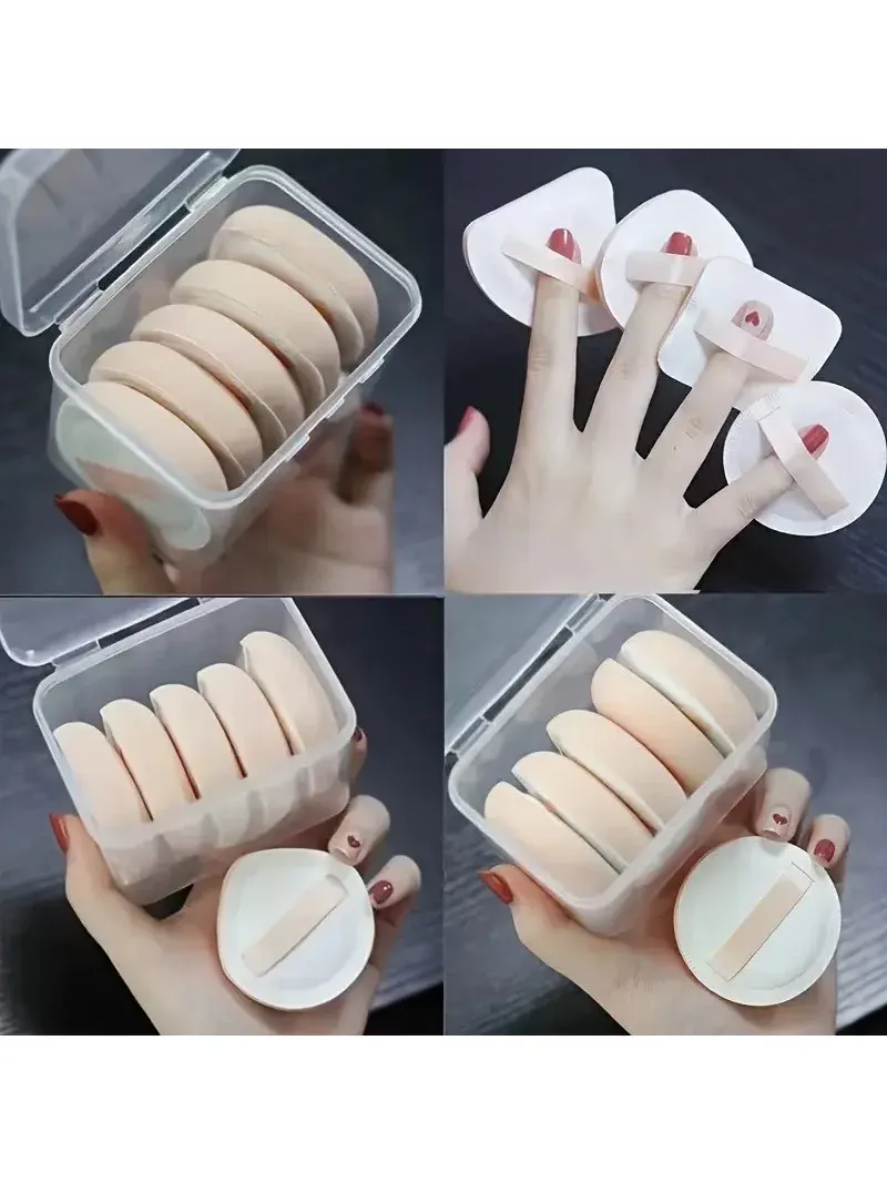 Éponges de maquillage en forme de goutte pour un teint parfait