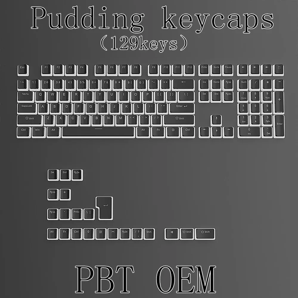 Capuchons sur clavier mécanique