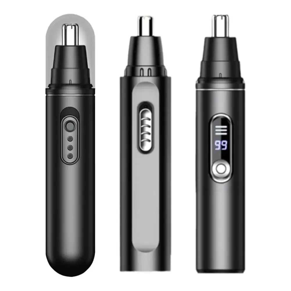 Mini tondeuse à poils de nez portable, épilateur électrique visage pour hommes et femmes, indolore et sûr 3