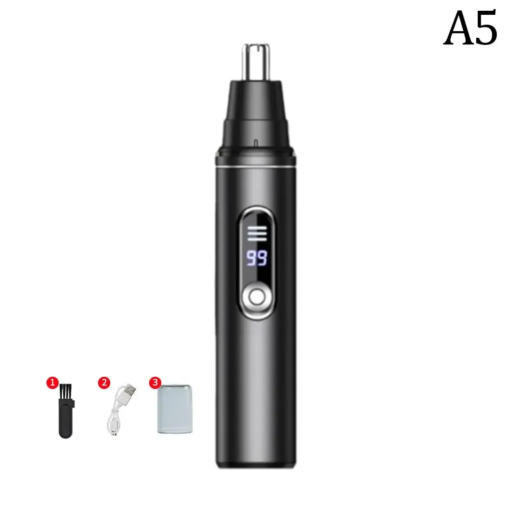Mini tondeuse à poils de nez portable, épilateur électrique visage pour hommes et femmes, indolore et sûr 7