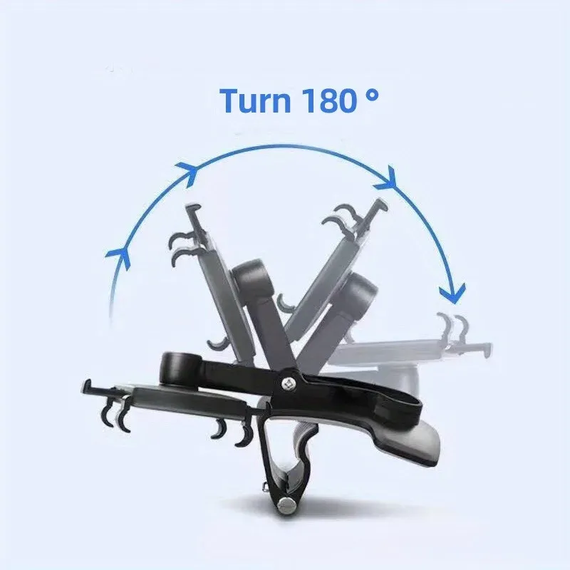 Support de téléphone pour voiture, vue latérale