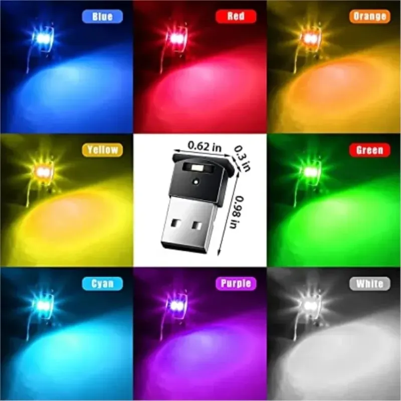 Lampe LED USB colorée