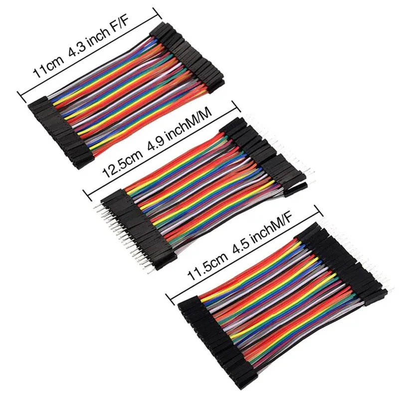 Vue de produit du kit de fils Dupont