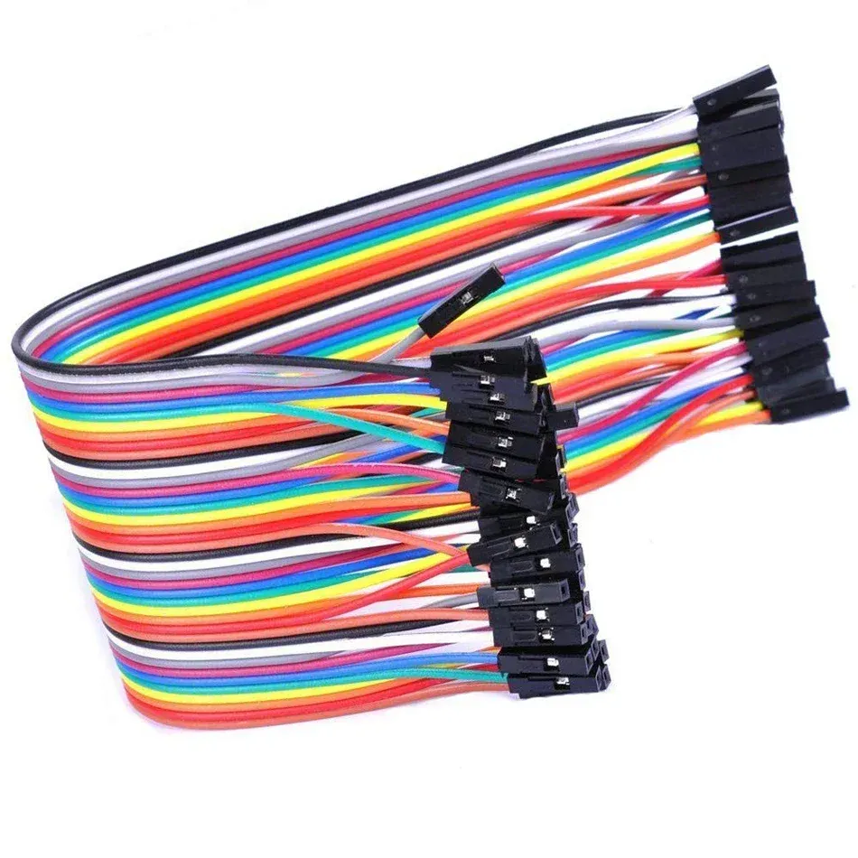 Kit de fils Dupont en situation de bricolage
