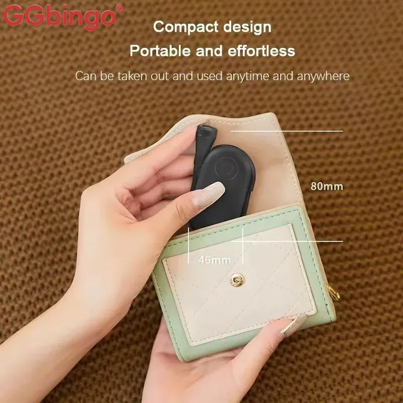 Lampe de lecture LED GGBingo à lumière trichromatique, compacte et portable, recharge USB Type-C 4