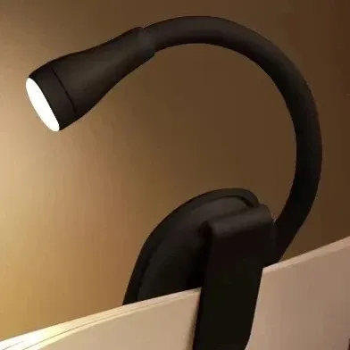 Lampe de lecture LED GGBingo à lumière trichromatique, compacte et portable, recharge USB Type-C 8
