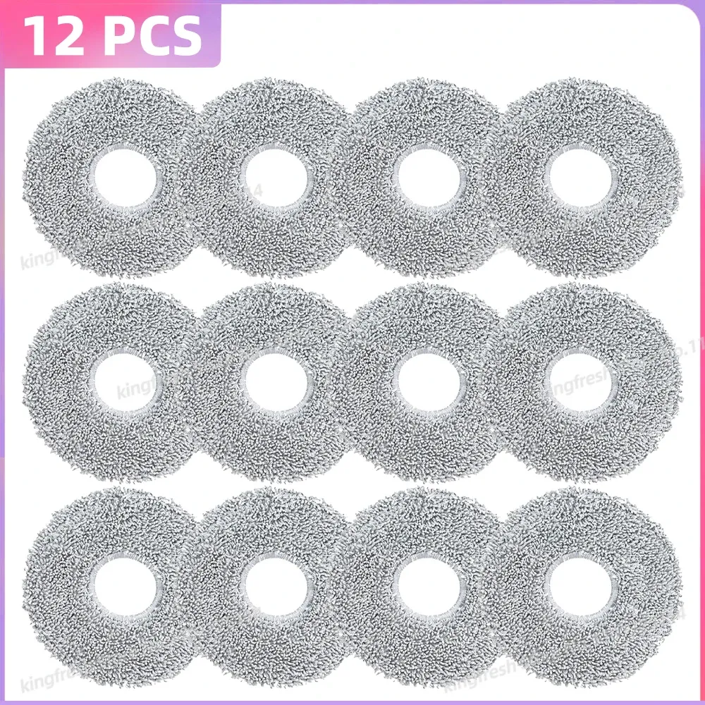Compatible avec Cecotec Conga 9590 / 9990 / 10090 AI Spin Revolution Ultra Power Home, MGTEC Twinboth S10 Ultra, pièces d'aspirateur, chiffon de nettoyage, tampon de serpillière 4
