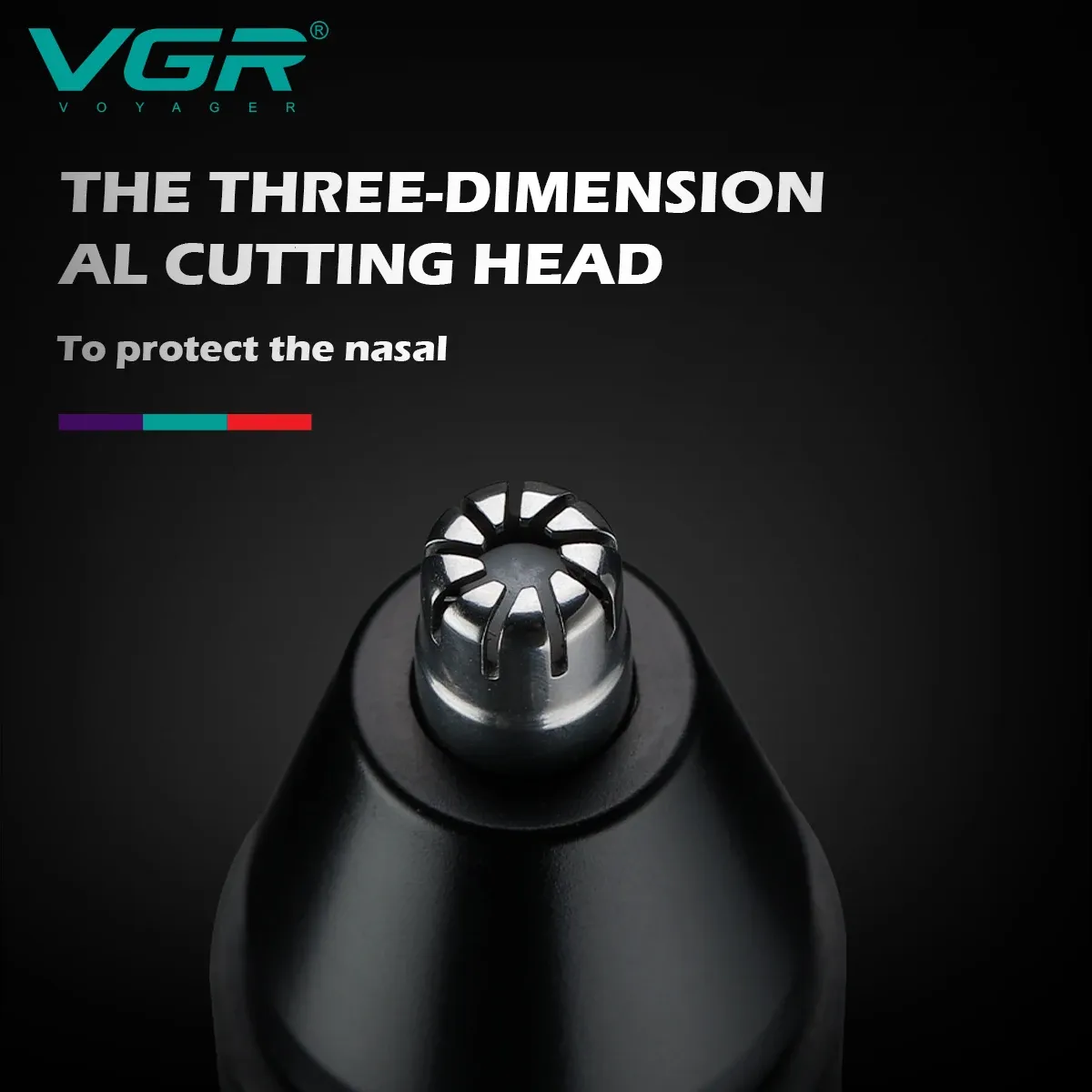 Tondeuse électrique VgazEar pour hommes, kit de toilettage pour la barbe, le visage et le corps 2