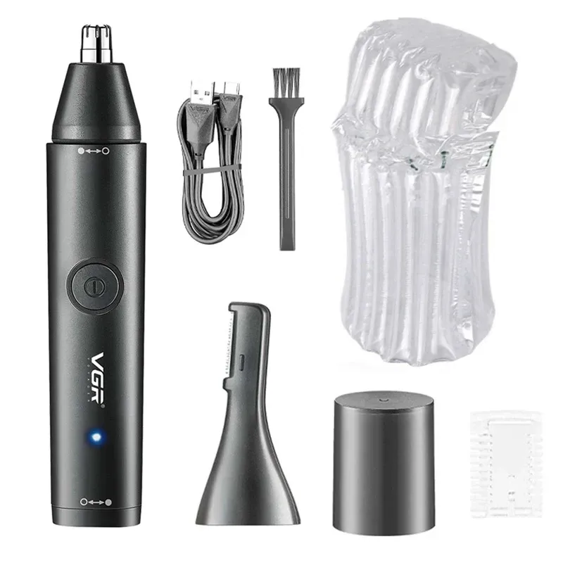 Tondeuse électrique VgazEar pour hommes, kit de toilettage pour la barbe, le visage et le corps 8