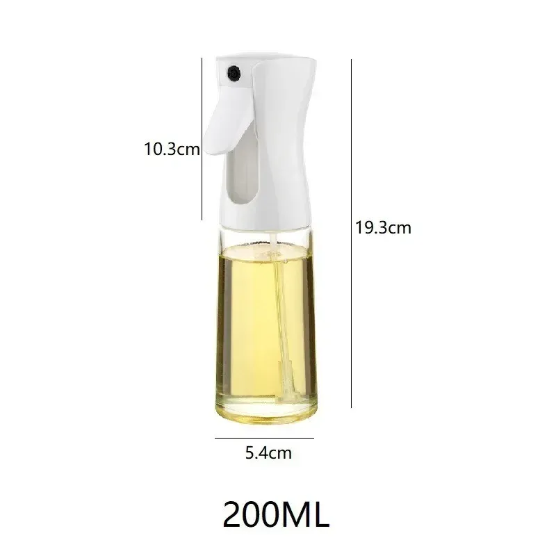 Pulvérisateur d'huile de cuisson réutilisable, bouteille doseuse d'huile d'olive et de vinaigre, qualité alimentaire, accessoires de cuisine 9