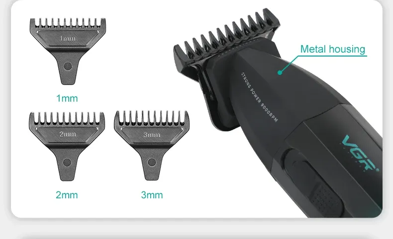 Tondeuse à cheveux VGR V-003 V-906 finition