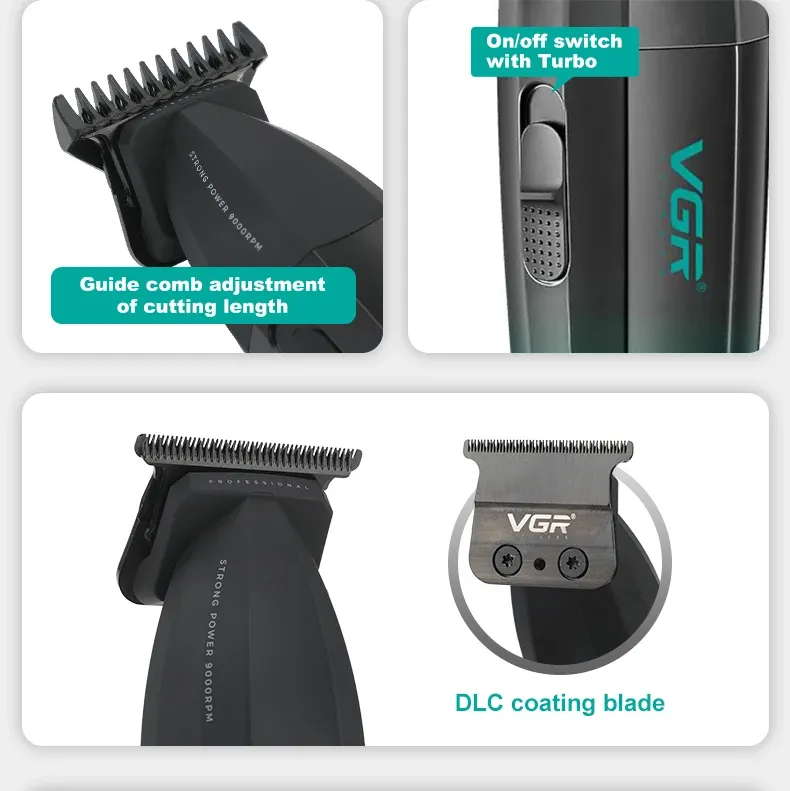 Tondeuse à cheveux VGR V-003 V-906 utilisation