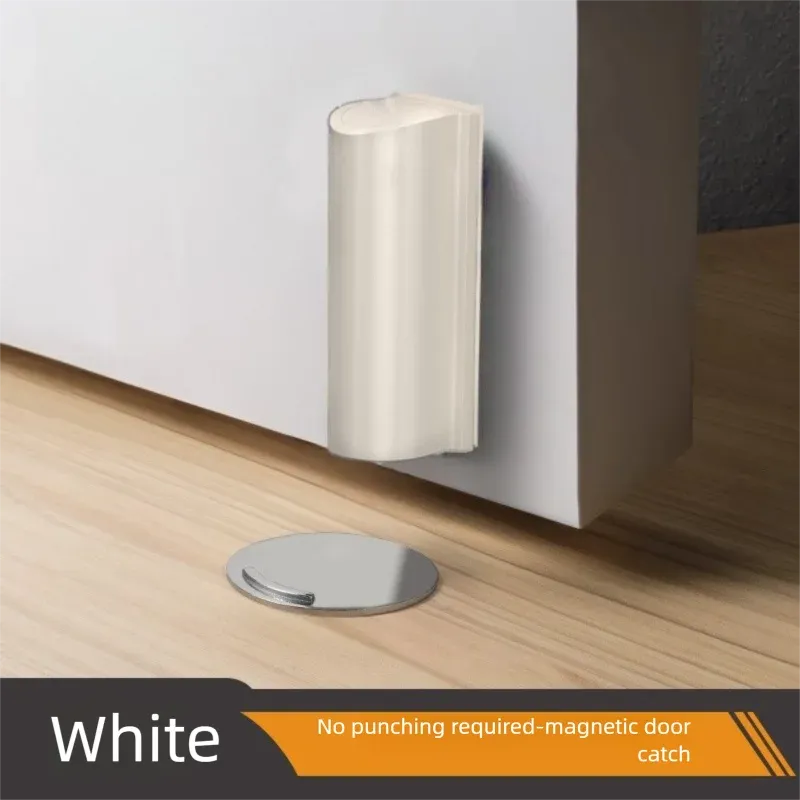 Butée de porte magnétique, protège-mur, pare-chocs, support de porte, décoration d'intérieur, butée de porte dissimulée, quincaillerie de mobilier 9