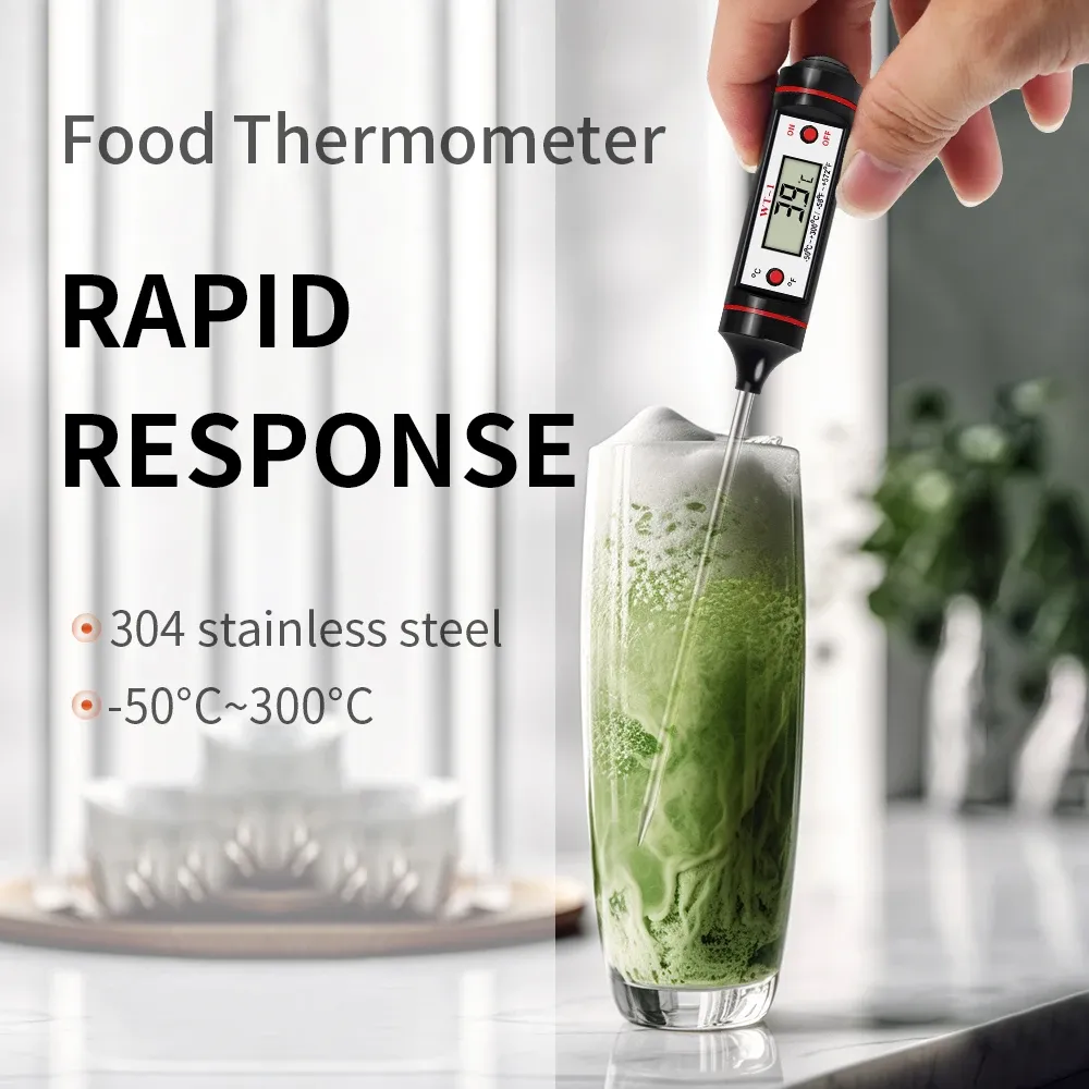 Thermomètre numérique pour aliments, vue d'ensemble