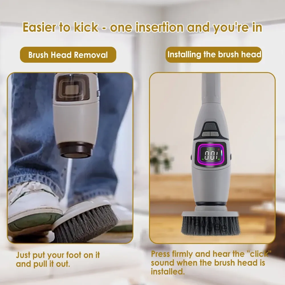 Finitions et ergonomie de la brosse