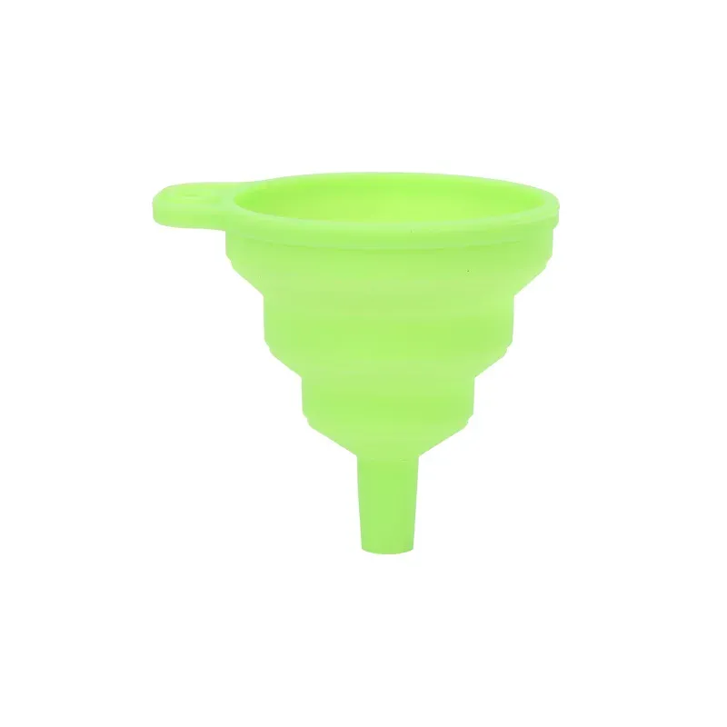 Entonnoir pliable en silicone, conditionnement