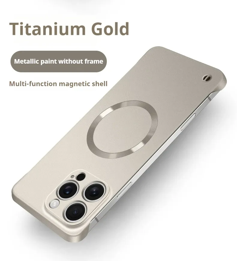 Coque métallique pour iPhone en lifestyle