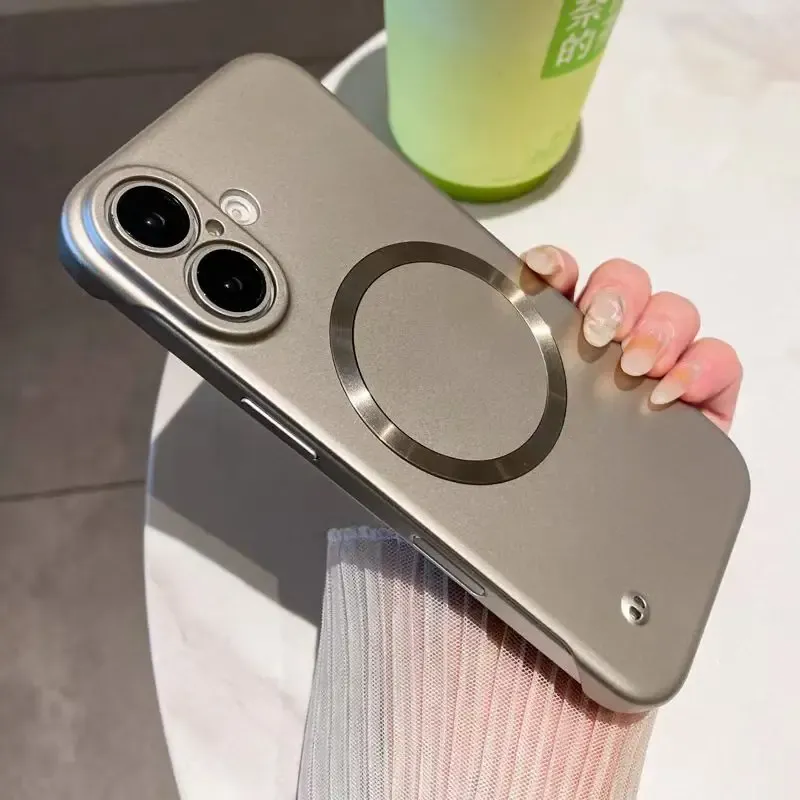 Coque iPhone magnétique en situation d'usage