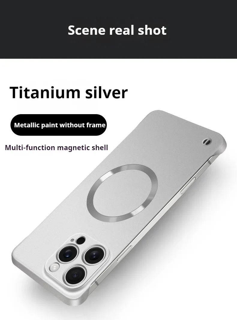 Fixation magnétique MagSafe de la coque