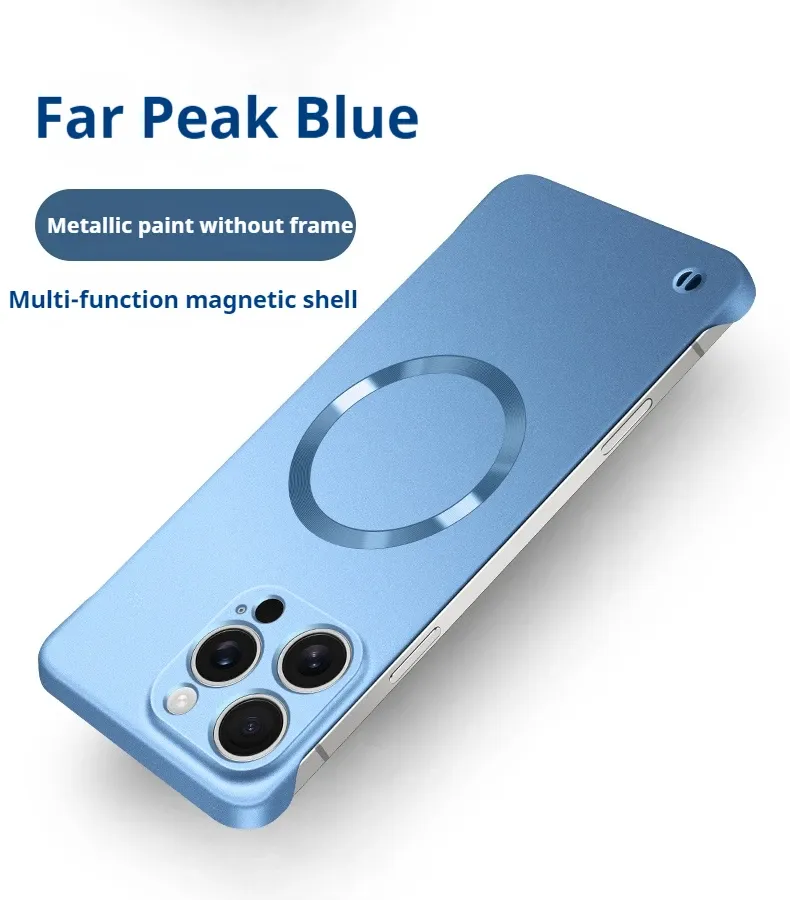 Coque magnétique à finition premium