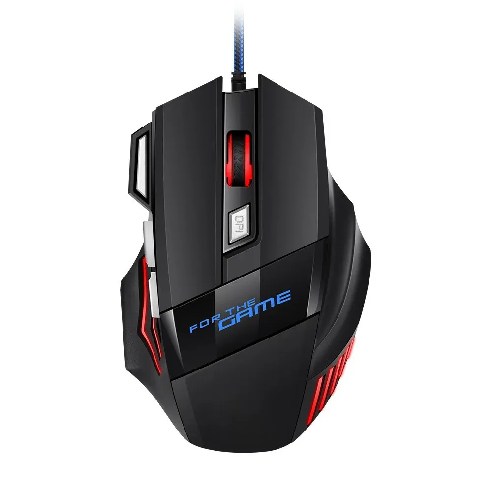 Souris gaming sous différents angles